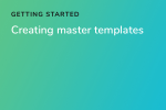Creating master templates
